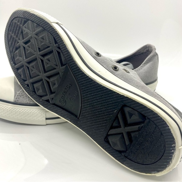 𝅺converse Men’s Gray Lace Up Sneakers - Picture 7 of 7